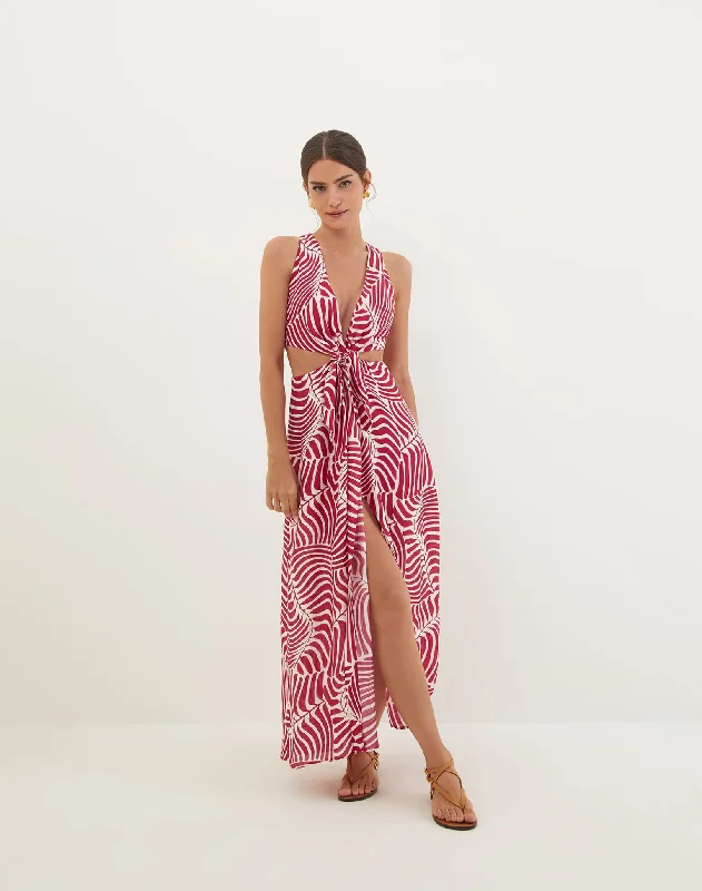 Weekend Offers That Impress Nadi Long Dress - Ginga