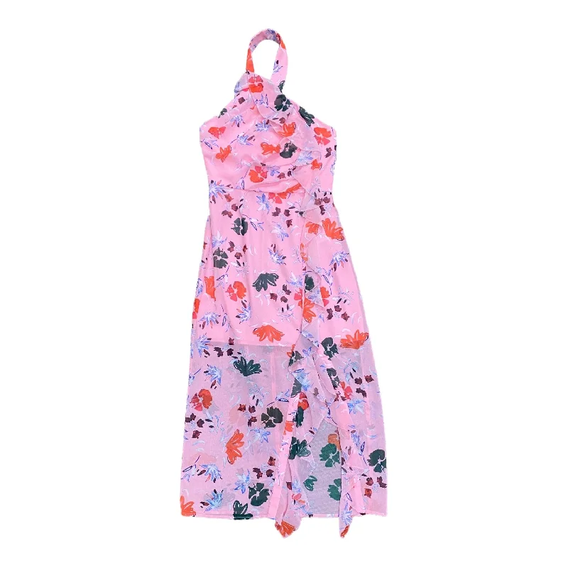 Weekend Extravaganza: Shop Now Floral Print Dress Casual Midi c/ meo collective, Size M