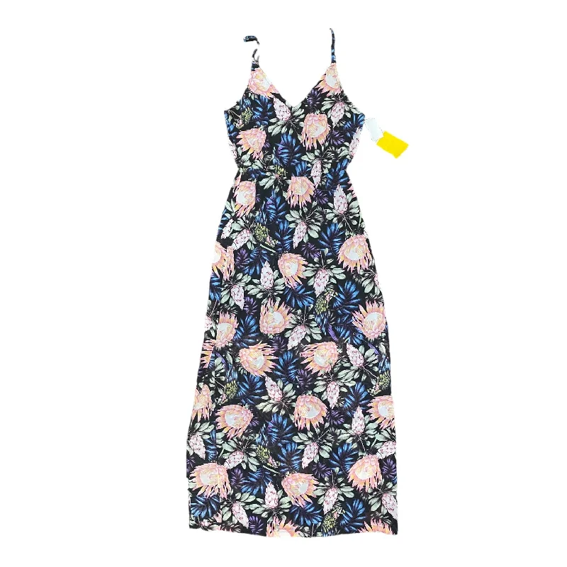 Weekend Discounts to Grab Floral Print Dress Casual Maxi Divided, Size S