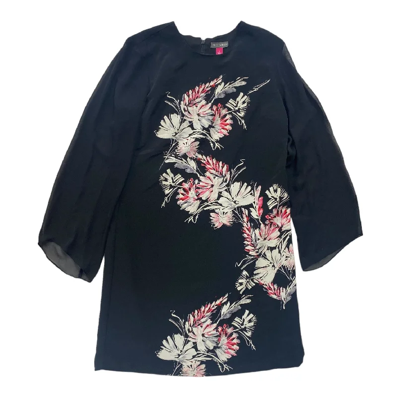 Final Clearance Floral Print Dress Casual Midi Vince Camuto, Size S