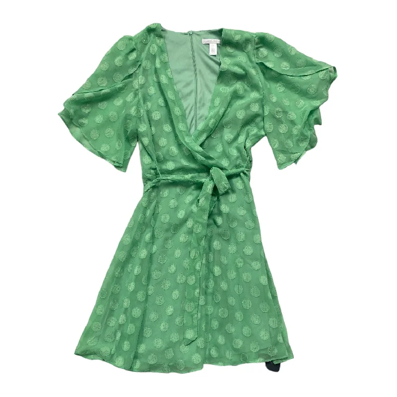 Unwind with Weekend Discounts Green Dress Casual Midi London Times, Size 10