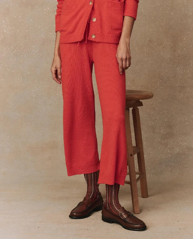 The Cashmere Lantern Pant. -- Ember