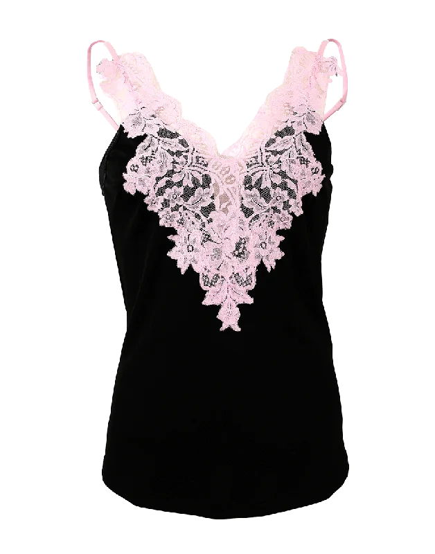 Jersey Lace Cami