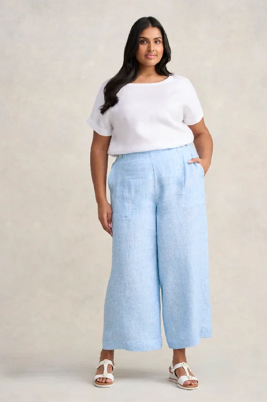 French Linen 7/8th Pant