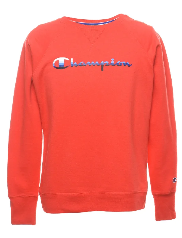 Champion Printed Sweatshirt - L