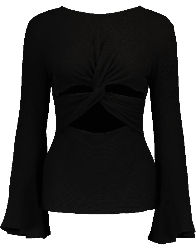 Cutout  Waist Lounge Top