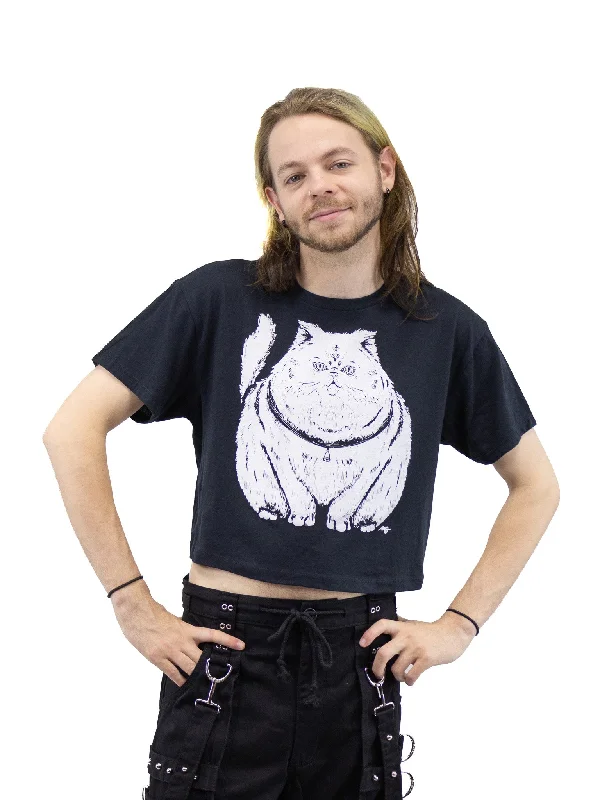 Plump Cat Cropped Tee