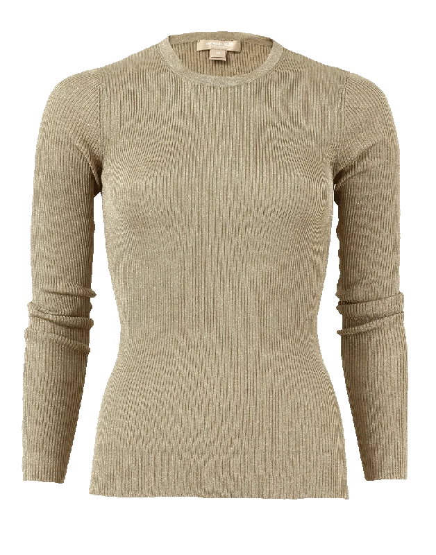 Tissue Metallic Sweater