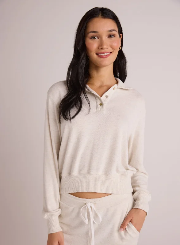 Pullover Sweater - Heathered Oat