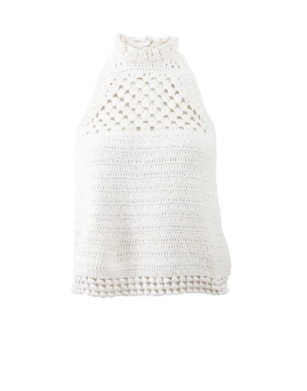 Crochet Halter Tank Top