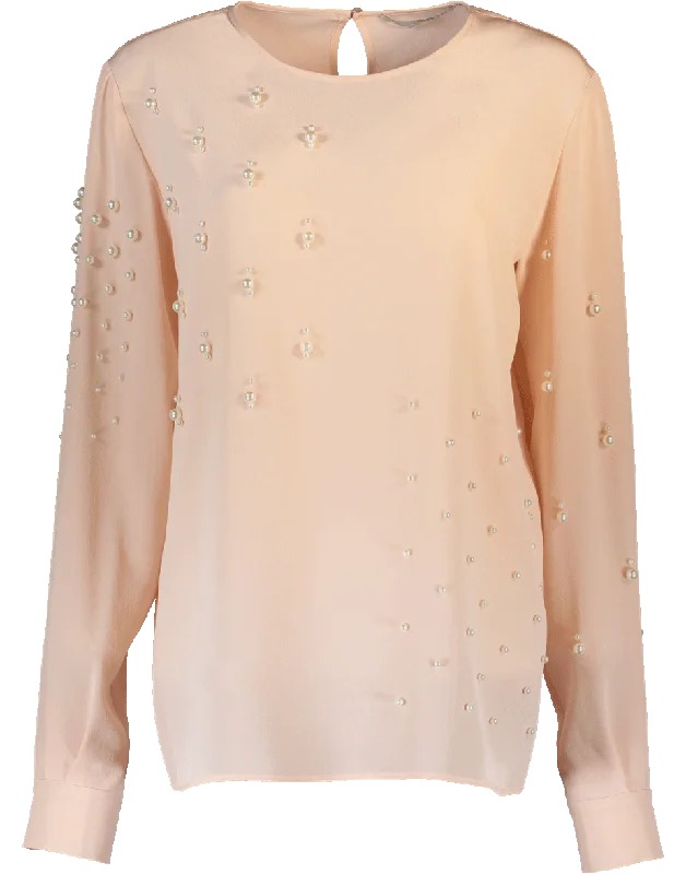 Pearl Embroidered Blouse