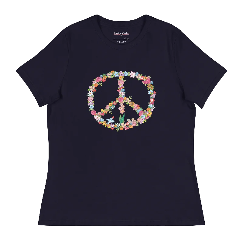 Floral Peace Women's T-Shirt