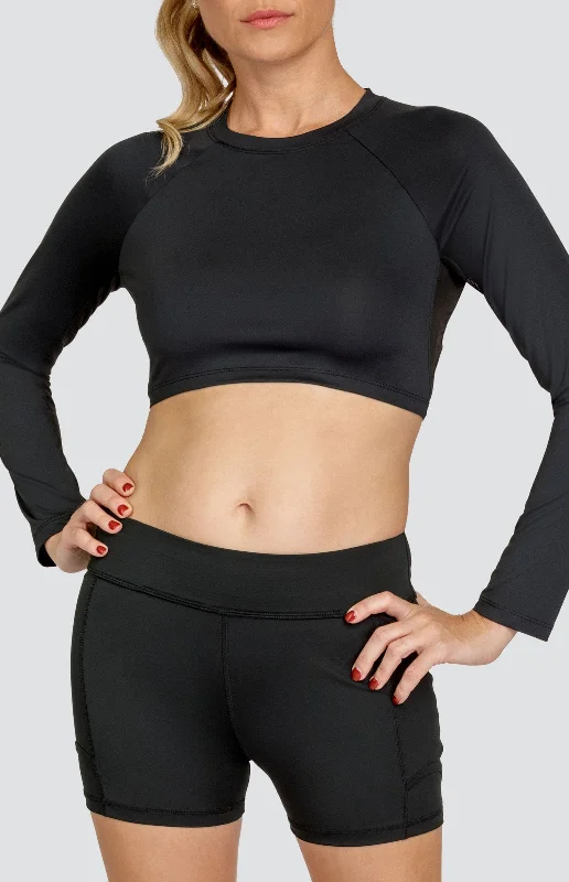 Sasha Layering Top - Onyx Black