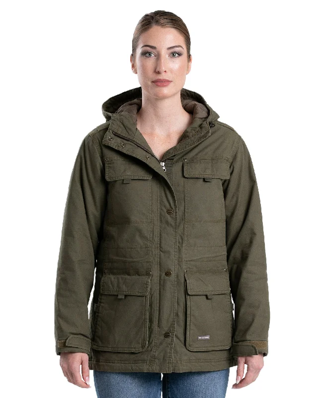 Women's Softstone Washed Duck Utility Coat