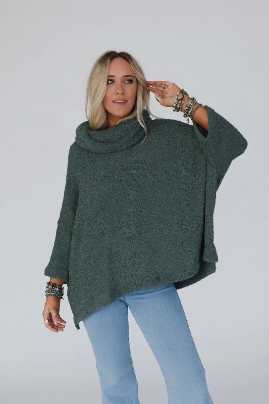 The Nest Hartlie Sweater Top - Basil