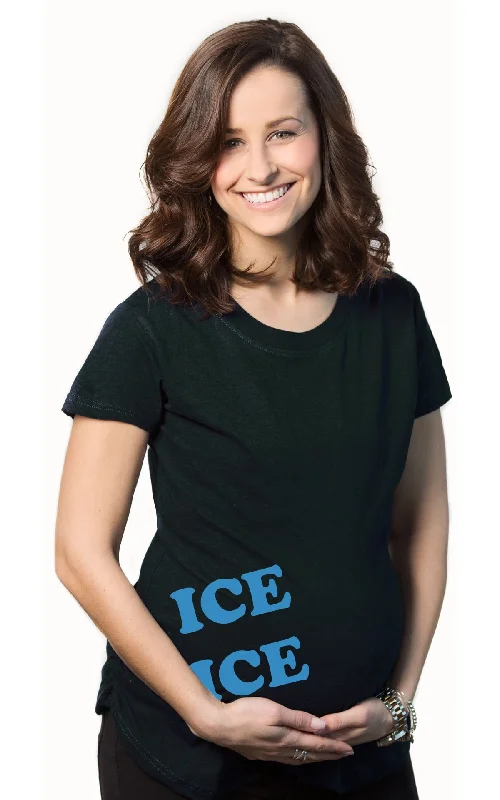 Ice Ice Baby Maternity T Shirt