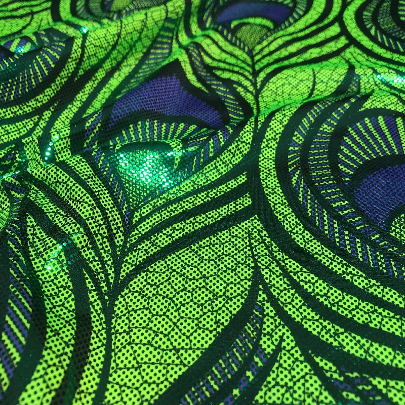 Green - Peacock Hologram