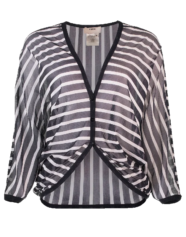 Striped Cardigan