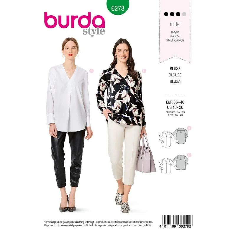 Burda Blouse 6278