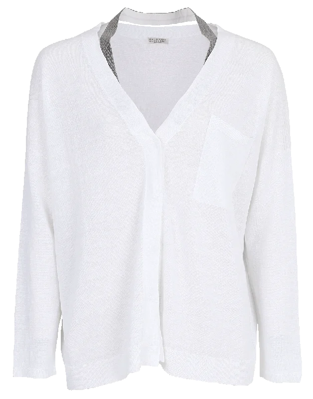 Monili Neck Strap Cardigan