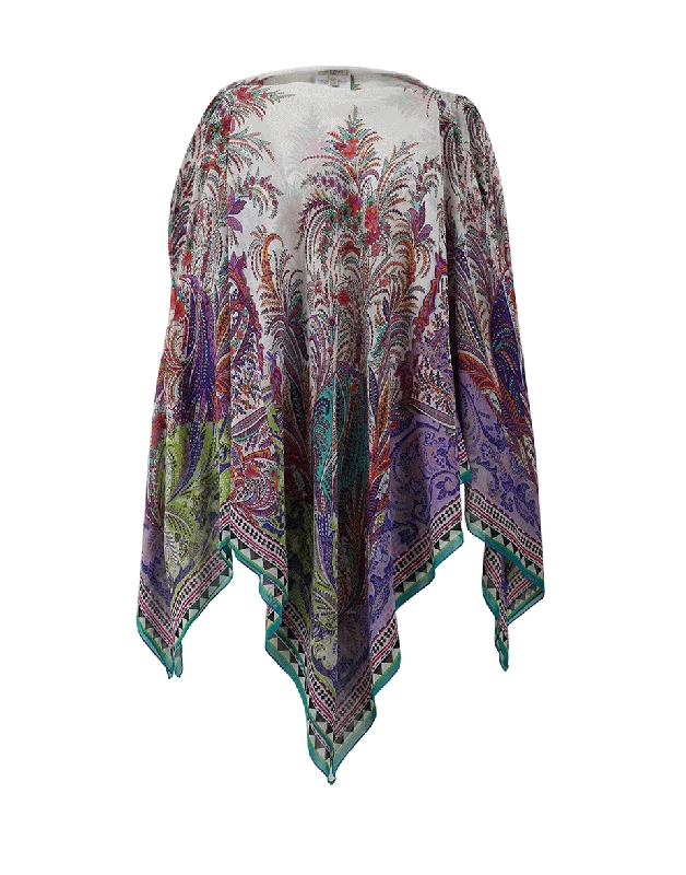 Cold Shoulder Poncho