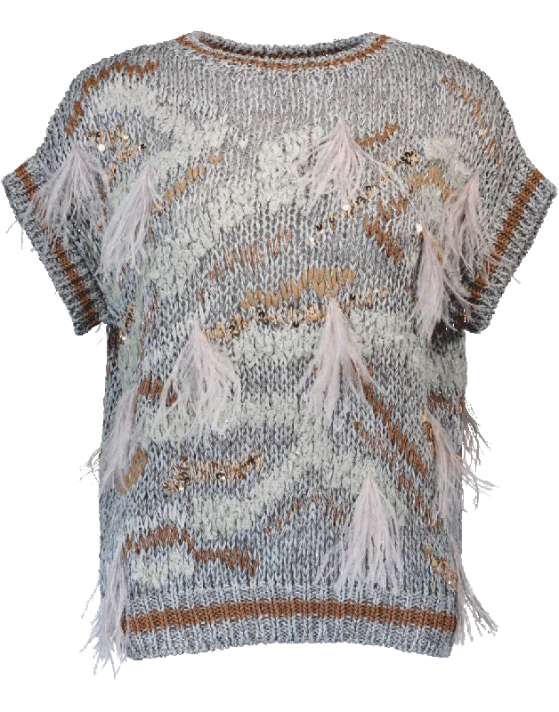 Feather Pullover