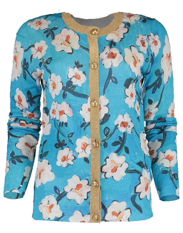 Siemara Floral Print Cardigan