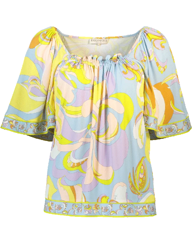 Aruba Print Top