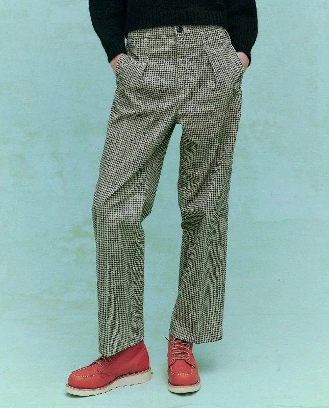 The Parker Trouser. -- Vintage Houndstooth