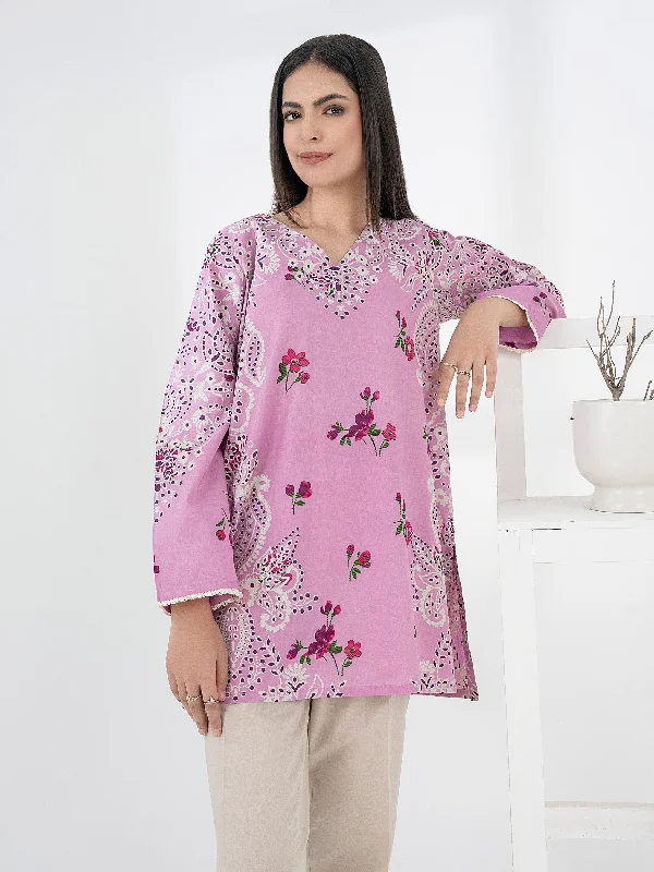 Cambric Kurti-Paste Print (Pret)