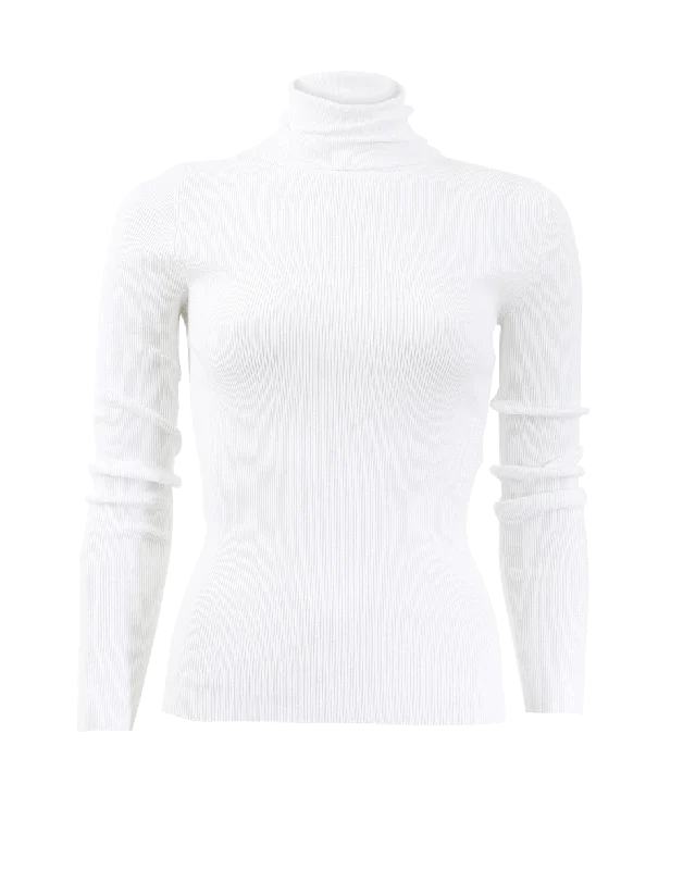 Fitted Turtleneck Top