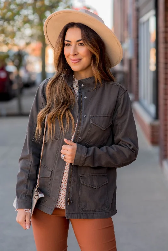 Four Pocket Utility Jacket