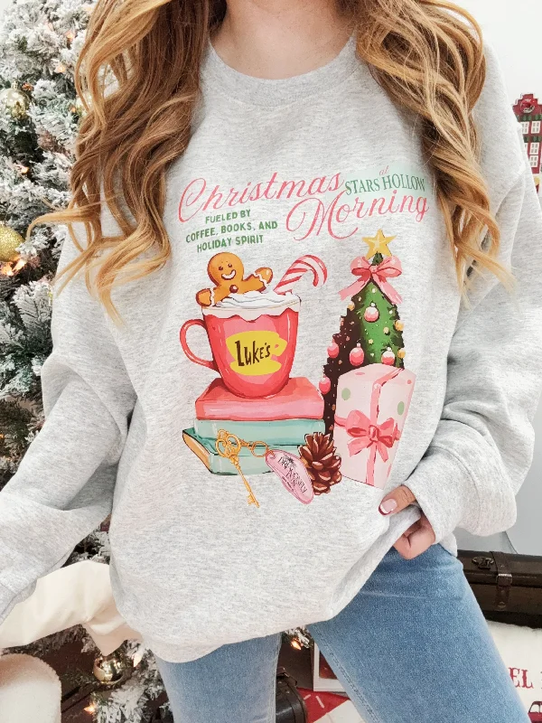 Christmas Morning At Stars Hollow Crewneck Sweatshirt