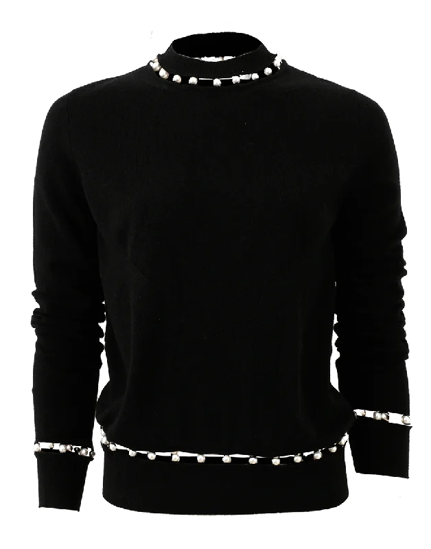 Pearl Trim Sweater