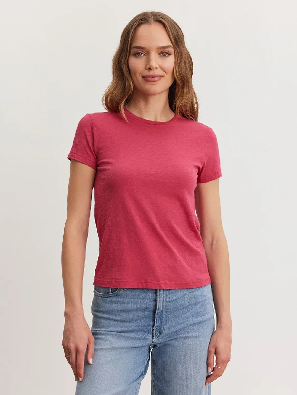 Sierra Short Sleeve Crew Tee - Magenta