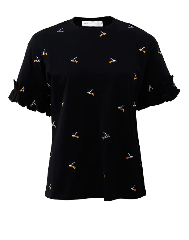 Hummingbird Embroidered Tee